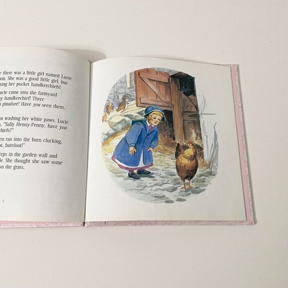 Vtg 1992 The Classic Tale Of Mrs Tiggy Winkle By Beatrix Potter Hardcover - Picture 11 of 16